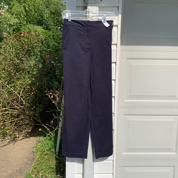Talbots Pants - NWT Talbots "the Perfect Crop" Navy Blue Pants